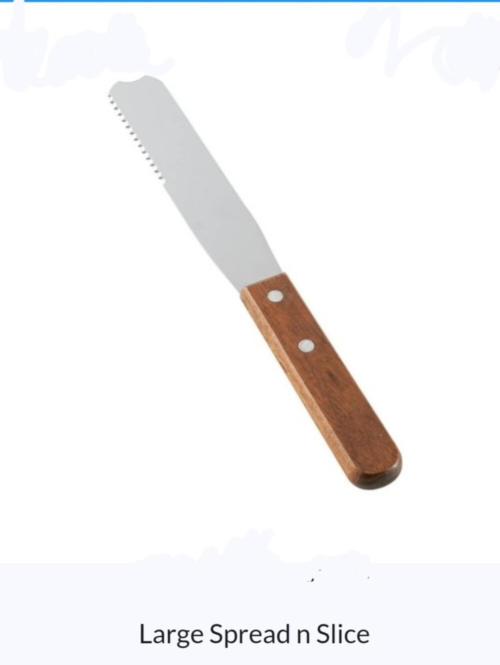 Large Spread n Slice Fox Valley Traders Kitchen Tool Utensil Spreading Slicing